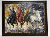 1967 The Four Horseman of the Apocalypse (Conquest, War, Famine and Death) by Gantes