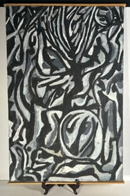 La Bass Daniel Buckler 1969 Oil on Canvas