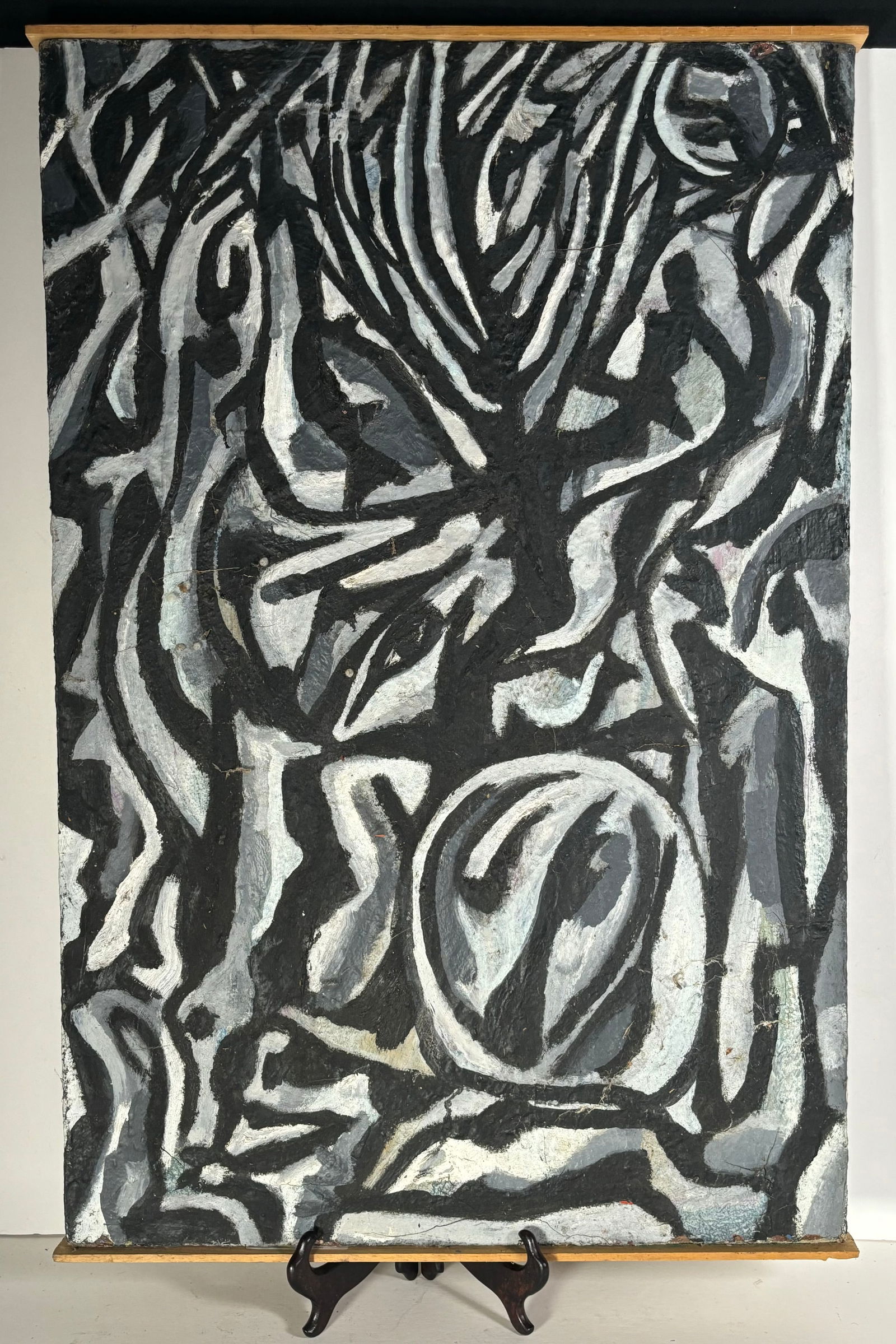 La Bass Daniel Buckler 1969 Oil on Canvas (1 of 5)