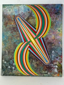 Vintage 1990 Rapael Sanchez Oil on Canvas Painting