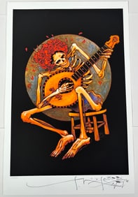 Stanley Mouse Handsigned Grateful Dead 118/225 Easy Rider Lithograph