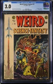 Weird Science-Fantasy 27 1-2/55 E.C. Comics Universal 3.0 CREAM TO OFF-WHITE