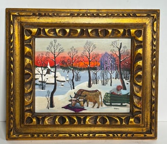 Oil on Canvas Signed by Jugovic