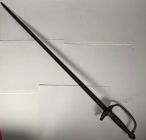 Antique ORIGINAL C. ROBY 1863 CIVIL WAR NCO SWORD F.S.S.