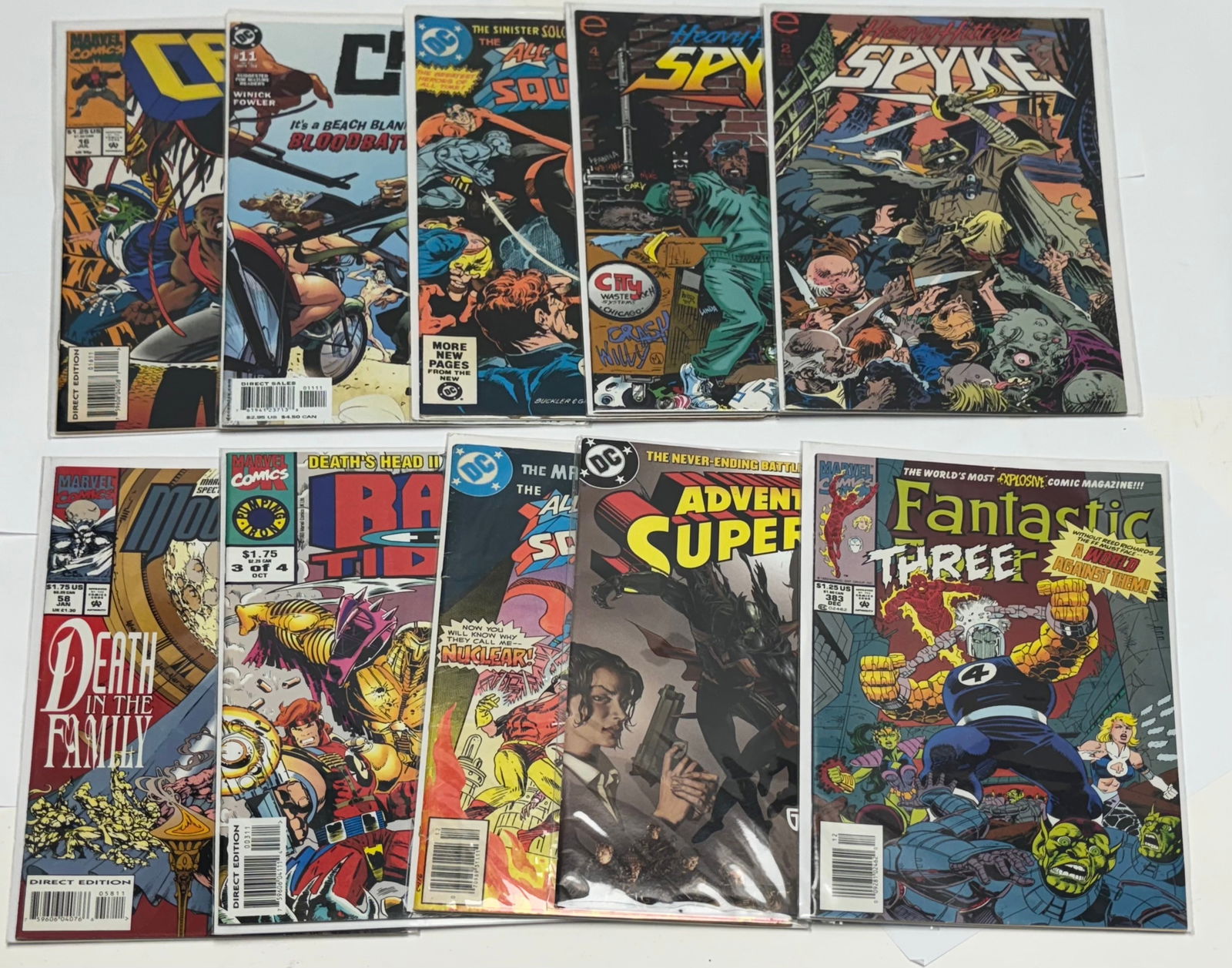 Lot of 10 Comic Books -DC Comics - PSA Force, ALF, Groo The Wanderer & More -1981, 1982, (1 of 10)