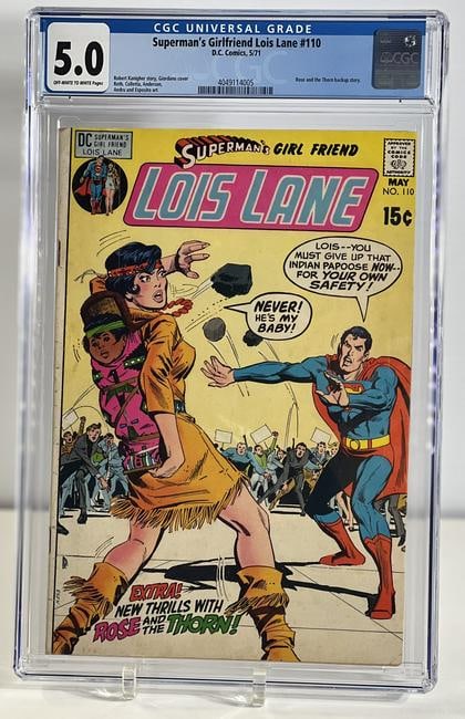 Superman's Girlfriend Lois Lane DC Comics, 5/71 5.0 Off-White to White Pages (1 of 2)