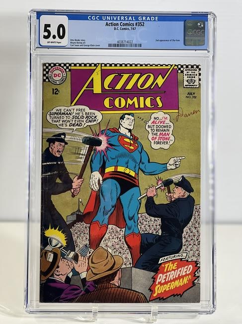 Action Comics, DC Comics, 7/67 5.0 Off-White Pages (1 of 2)