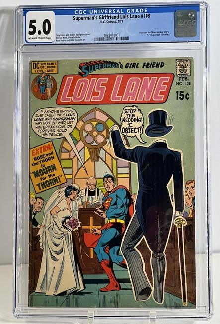 Superman's Girlfriend Lois Lane,  DC Comics, 2/71 5.0 Off-White to White Pages (1 of 2)