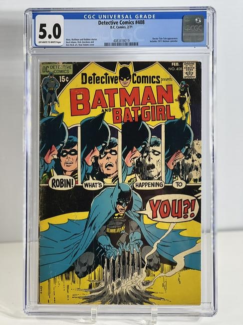 Detective Comics, D.C. Comics 2/71 5.0 Off White to White Pages (1 of 2)