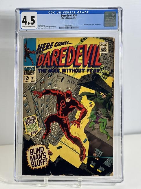 Daredevil #31 Marvel Comics 8/67 4.5 Cream to Off White Pages (1 of 2)