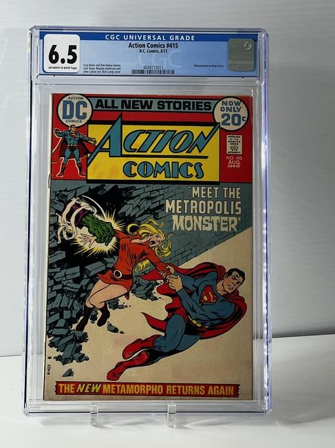 Action Comics D.C. Comics 8/72 6.5 Off White To White Pages (1 of 2)