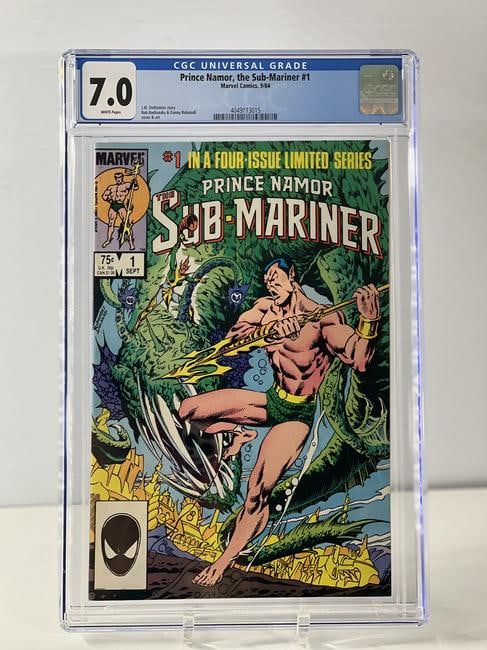 Prince Namor, The Sub-Mariner #1 Marvel Comics 9/84 7.0 White Pages (1 of 2)