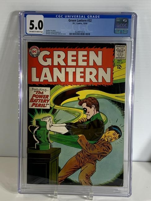 Green Lantern Marvel Comics 10/64 5.0 Off White to White  Pages (1 of 2)
