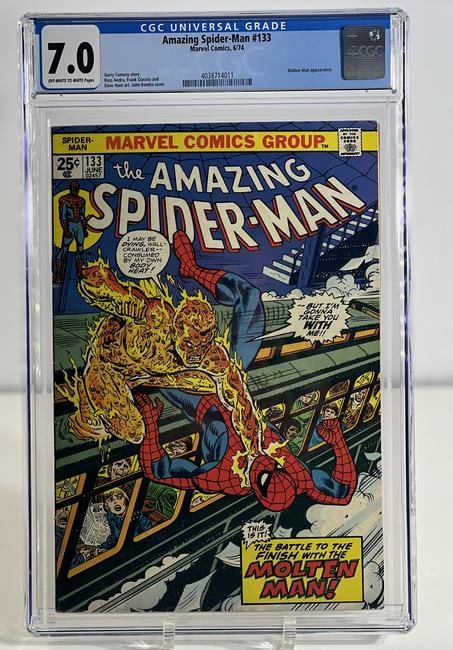 Amazing Spider-Man Marvel Comics 6/74 7.0 Off-White to White Pages (1 of 2)