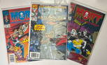 Lot of 3 Comic Books - Marvel Comics - Mort The Dead Teenager & Biker Mice - 1993 & 1994