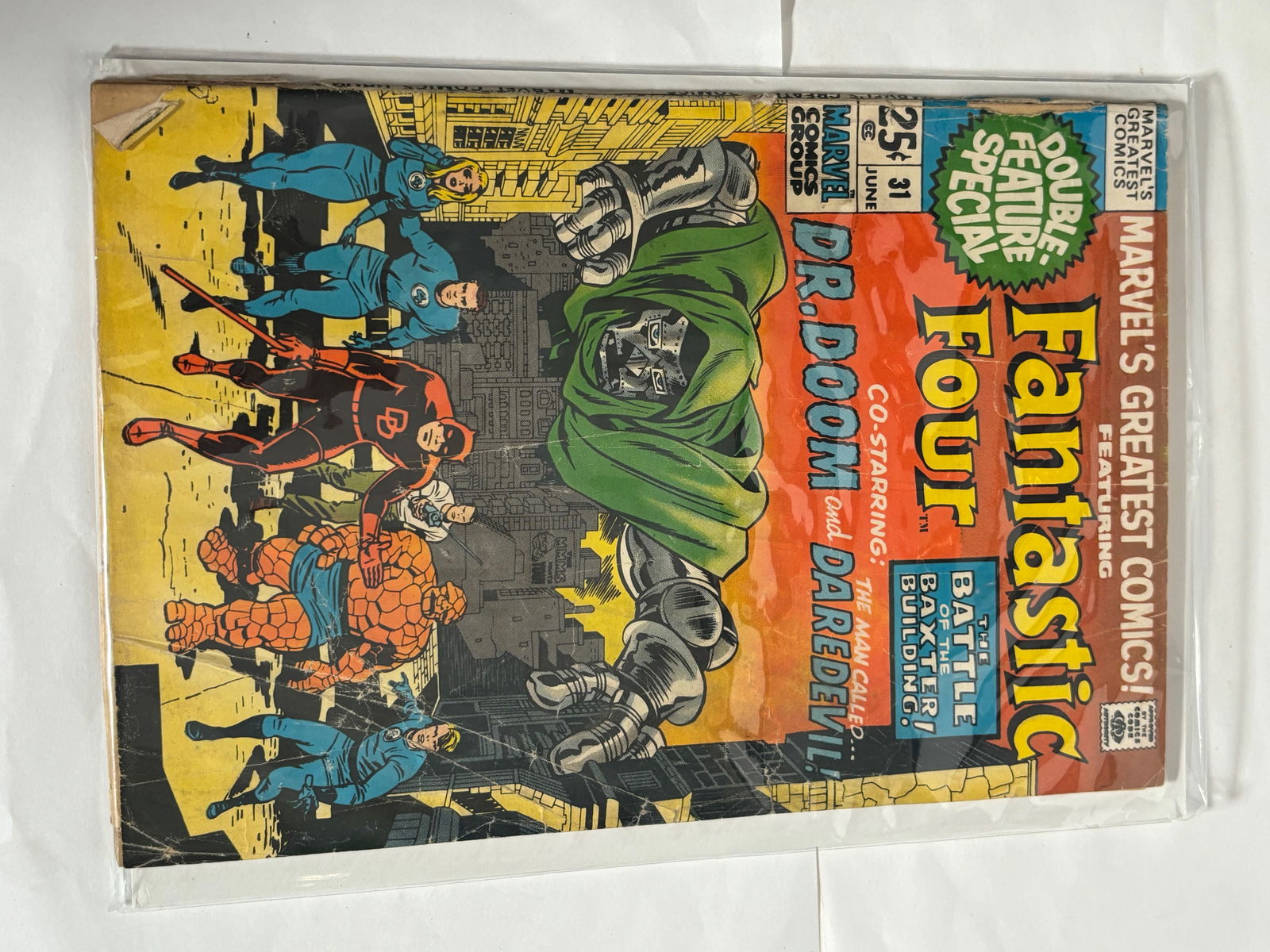 Marvel's Greatest Comics #1 - Marvel Comics - June 1971 (1 of 1)