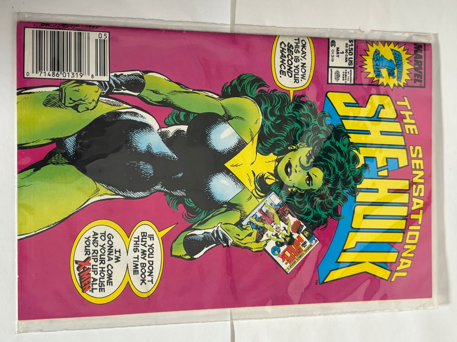 The Sensational She-Hulk #1 - Marvel Comics - May 1989 (1 of 1)