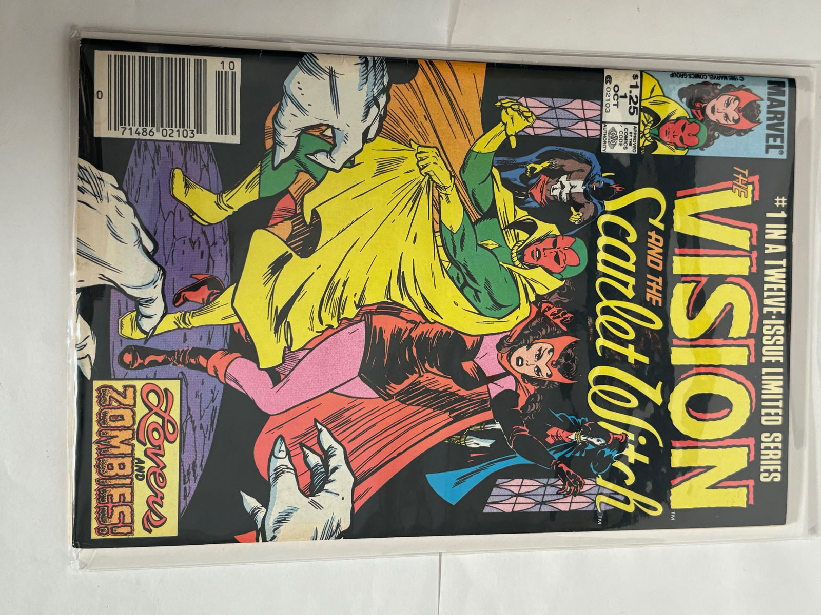 The Vision and the Scarlet Witch #1 - Marvel Comics - Oct 1985 (1 of 1)