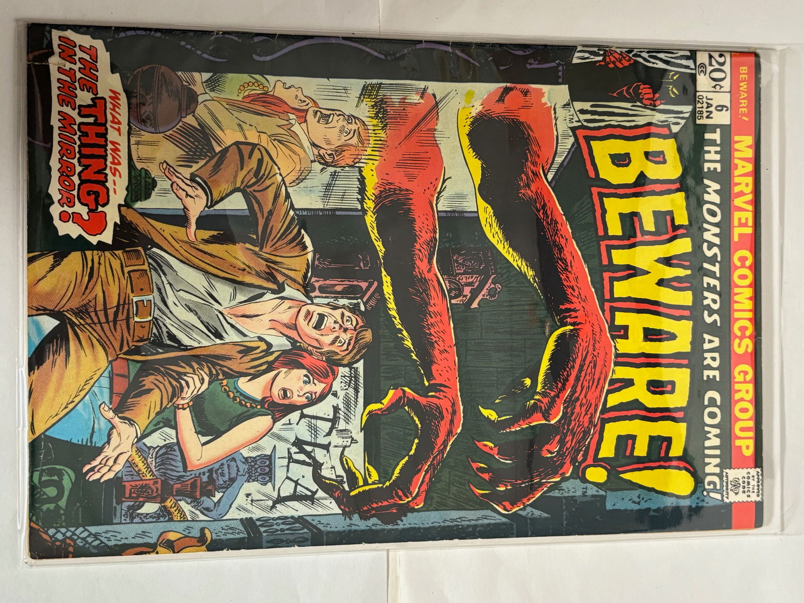 Beware!  #6 - Marvel Comics - Jan 1974 (1 of 1)