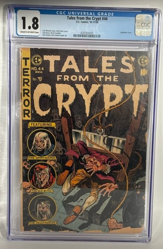 Tales from the Crypt #44 E.C. Comces 10-11/54 1.8 Cream to Off-White Pages (1 of 2)
