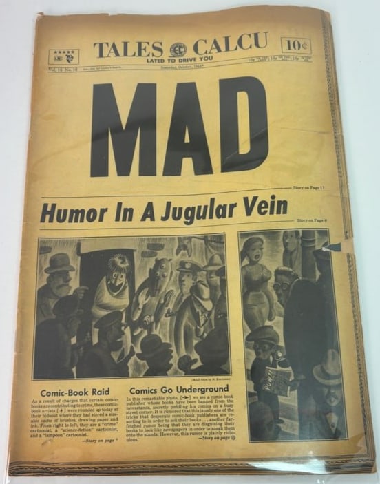 Mad #16 - An Entertaining Comic - Oct 1954 (1 of 2)