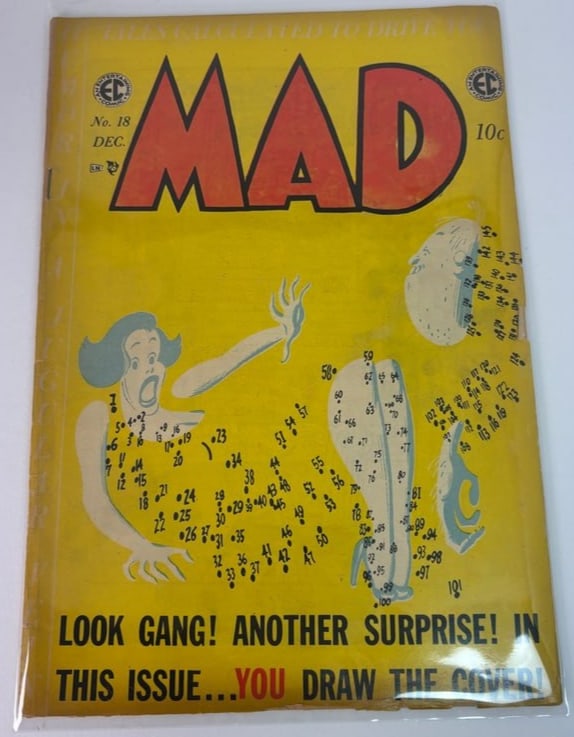 Mad #18- An Entertaining Comic - Dec 1954 (1 of 2)