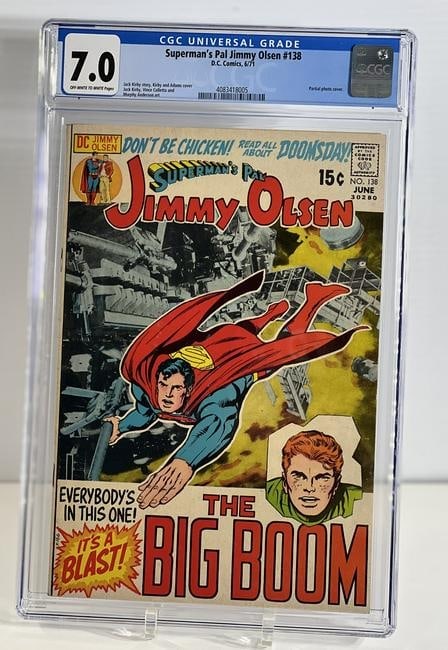Superman’s Pal Jimmy Olsen, D.C. Comics 6/71 7.0 Off White to White Pages (1 of 2)