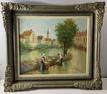Flower Picking John Adamos Manol Oil on Canvas