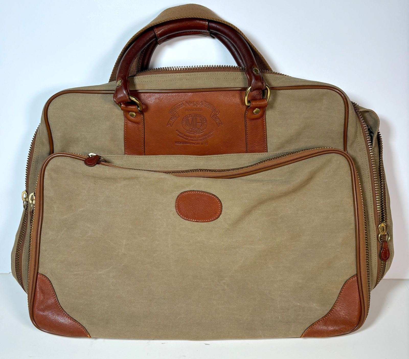 The Original Ghurka Bag No. 284 Hanover Marley Hodgson Doctors Bag (1 of 9)