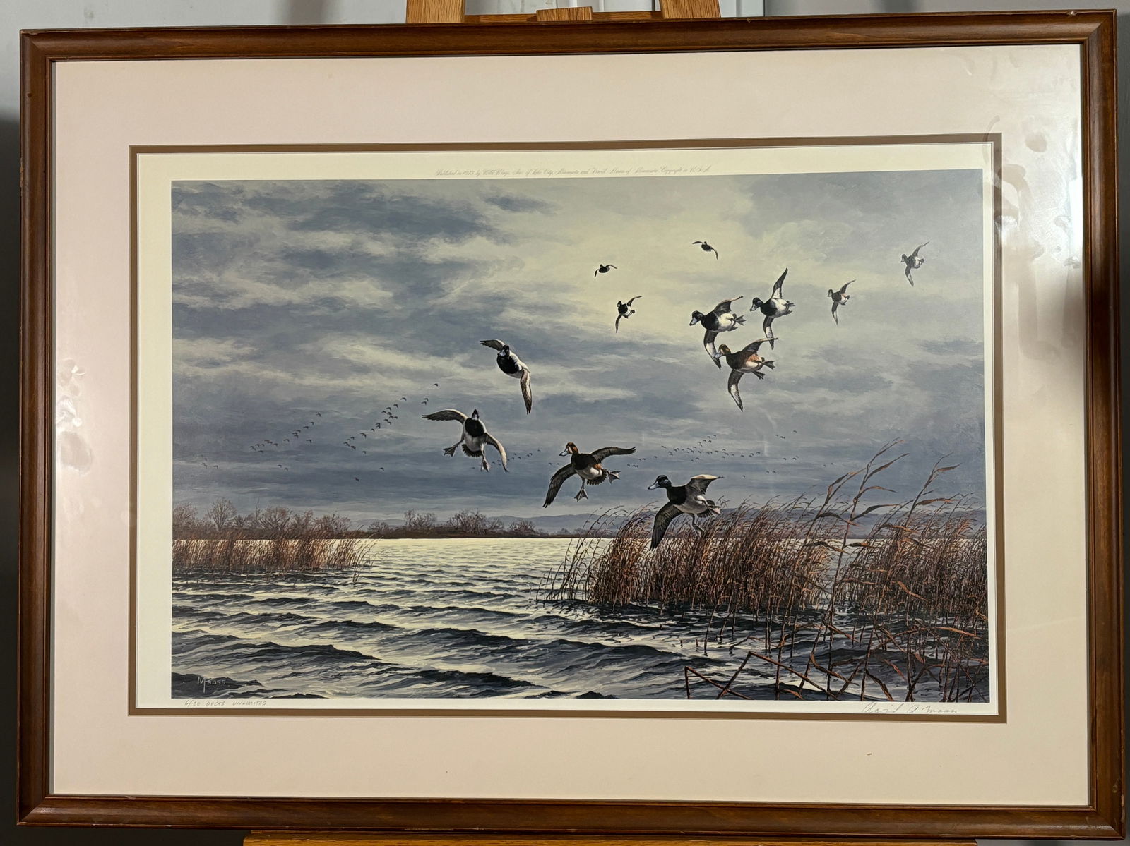Ducks Unlimited 6/20 Signed by David Maass Print (1 of 5)