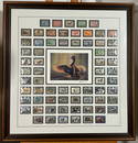 2000-01 Millennium Federal Duck Stamp Print "Dawn of a New Millennium Signed by Adam Grimm  346/2500