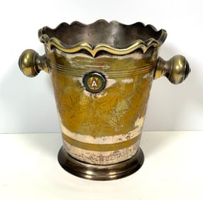 1973 Club Championship 1st Flight  Runner Up - Alpine Country Club - Alpine New Jersey Brass Dual
