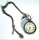 William Henry Wadsworth (July 4,1821-, April 2,1893) Silver Pocket Watch was gifted to him by mother