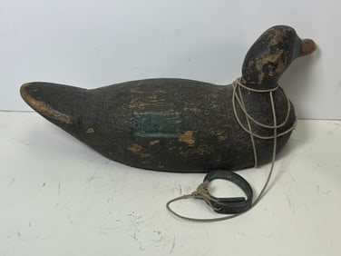 Vintage Mallard Working Duck Decoy