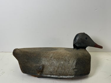 Vintage Wooden Duck Decoy