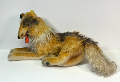 Vintage 1960s Collie Dog Steiff