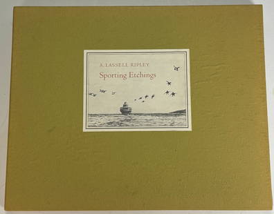 Sports Etchings by Ripley, A. Lassell With Commentary By Dana S. Lamb 1970: Sports Etchings by Ripley, A. Lassell With Commentary By Dana S. Lamb 1970. Publisher: Barre Publishers, Publication Date: 1970, Binding: Hardcover, Pages: 91, Launguage: English, Condition: Great.