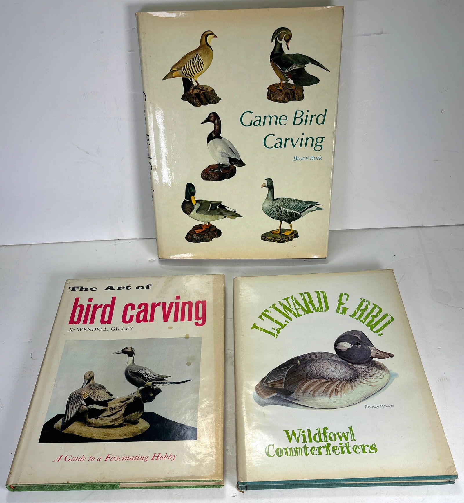 (3) Books - The Art of Bird Carving, Game Bird Carving, Wildflower Counterfeiters (1 of 15)