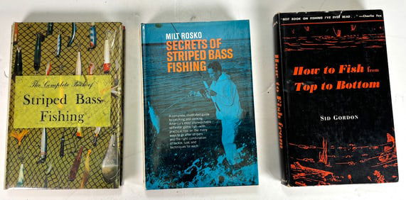 The Complete Book of Striped Bass Fishing, Secrets of Striped Bass Fishing & How To Fish From Top to