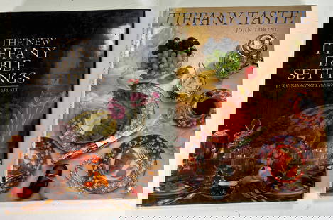 1981 The New Tiffany Table Settings & 1986 Tiffany Taste by John Loring: 1981 The New Tiffany Table Settings By John Loring Presents distinctive and eloquent table settings imagined by international personalities and designers and depicts such diverse occasions as Gloria V