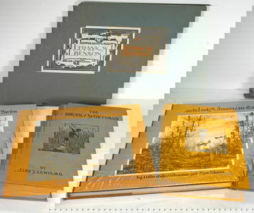 Selected American Game Birds, Modern Masters Of Etching No.6 Only, The American Sportsman by Elisha: Book 1: Selected American Game Birds By David Hagerbaumer And Sam Lehman Sealed with plastic, some damage to plastic and book has some wear from shelf life as well as some water damage to cover but