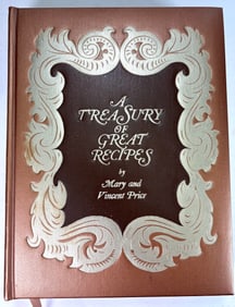 1965 A Treasury of Great Recipes by Mary and Vincent Price (Reprint)