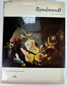 Rembrandt Text by Ludwig Munz 1954 - First Edition