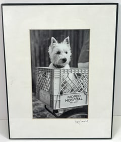 Aki Davis Signed Photograph -  West Terrier Moped Hospital Key West Florida