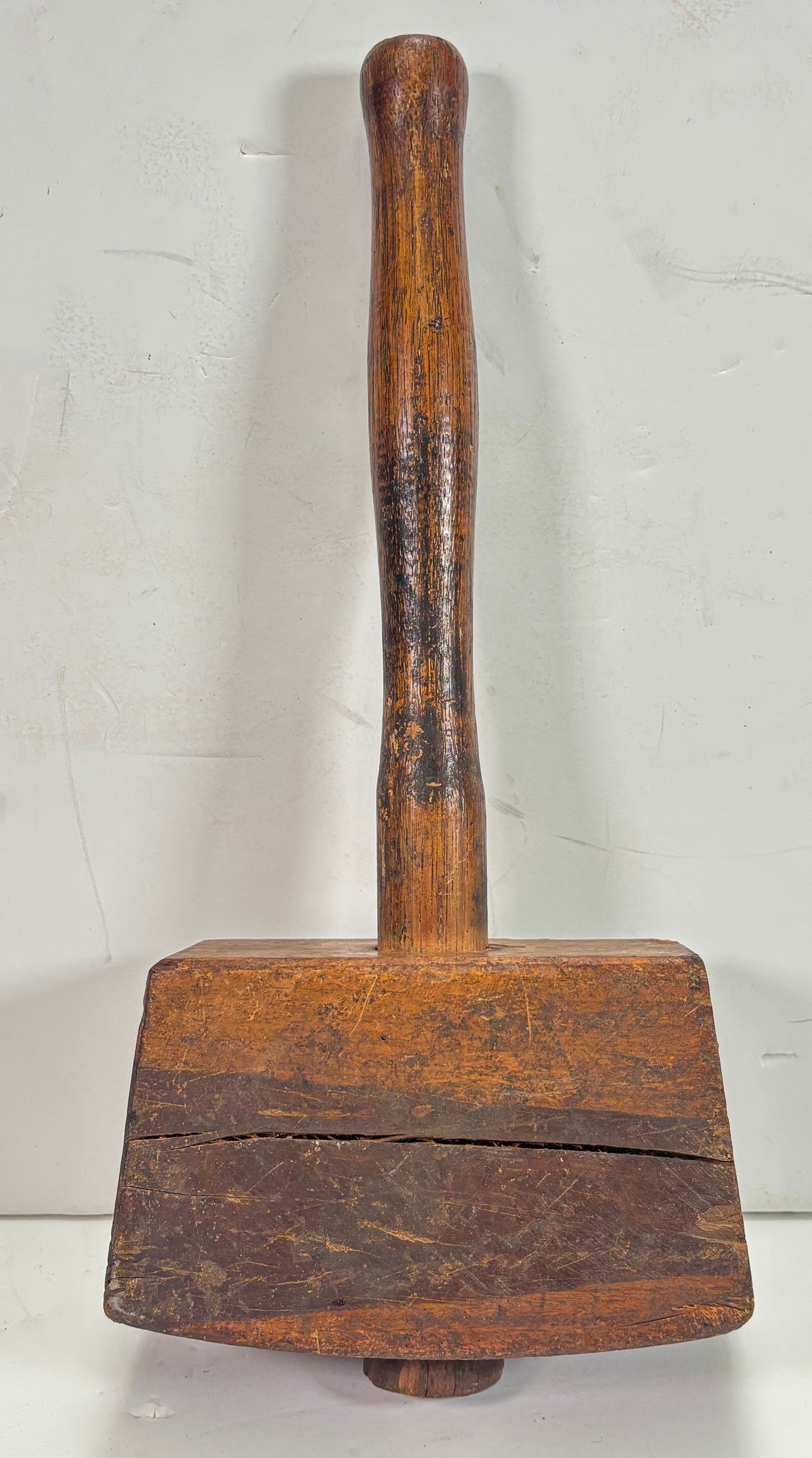 Antique Primitive Heavy Wooden Mallet/Hammer (1 of 14)