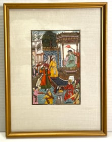 The Heritage Keeper Home - Framed Mughal Miniature Painting