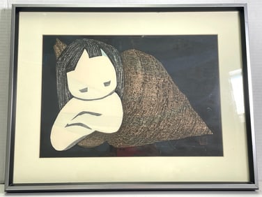 Japanese Print "Shell- oban" by Kawano Kaoru