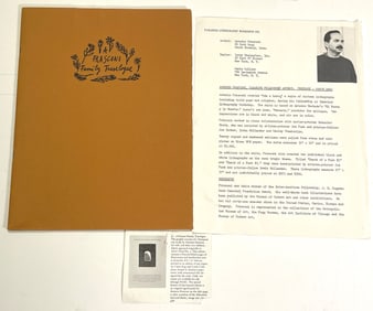 "A Frasconi Family Travelogue" Adlib Press of Pratt Institute, New York, February 1964
