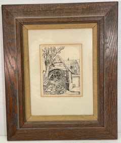 Old Mill  A. Rothenburg 1959