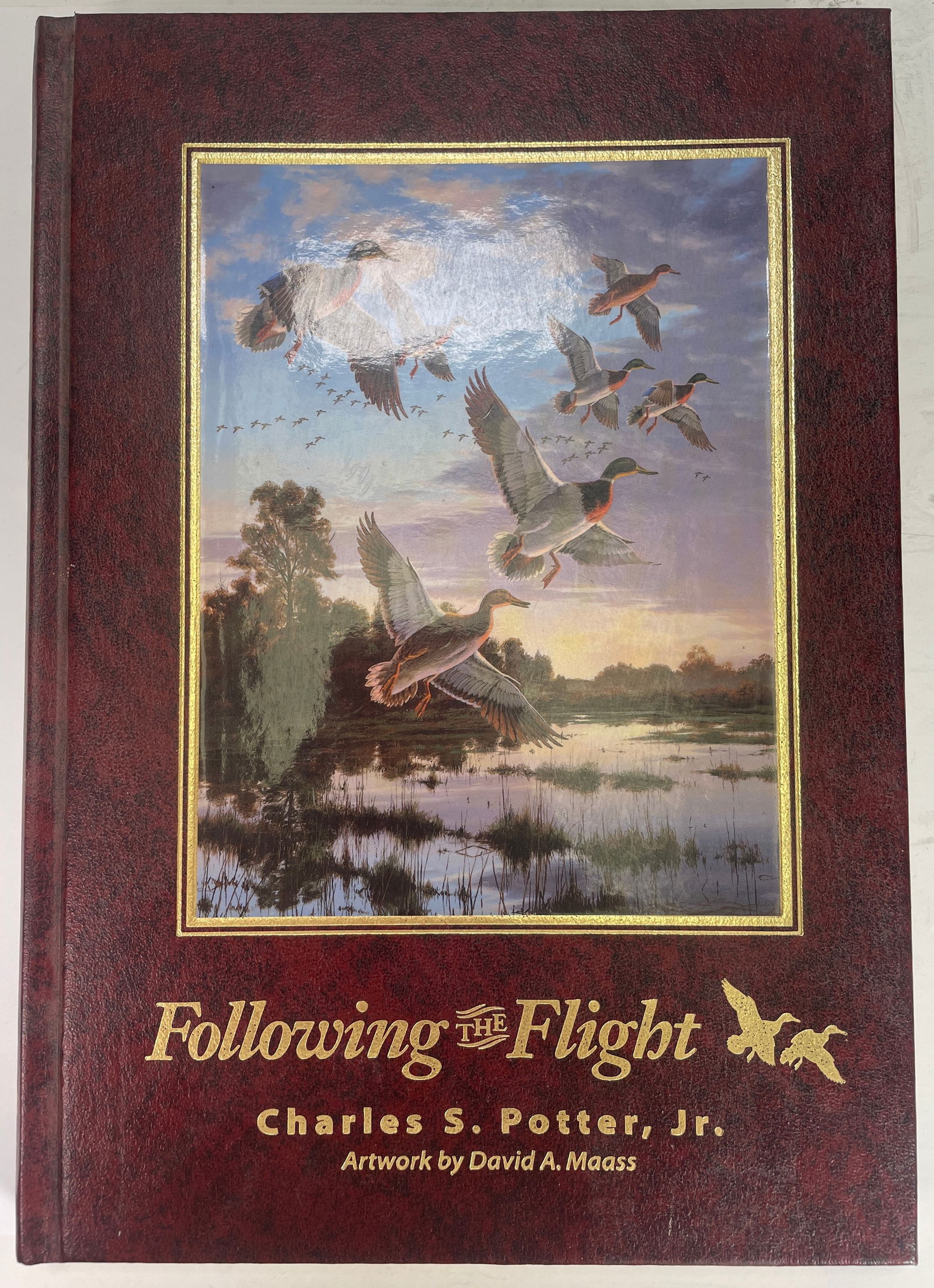 Following The Flight by CharlesS. PotterJr., Artwork by David A. Maass No. 432 - Numbered / Signed (1 of 7)